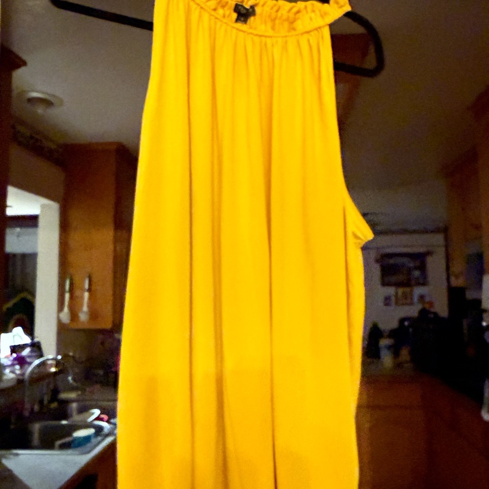 Ann Taylor Vibrant Yellow Top